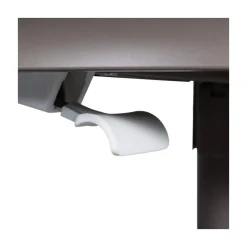 WOOOD Tuintafels|Jeppe Hoogte verstelbare bartafel tuin aluminium bruin/grijs 70cm