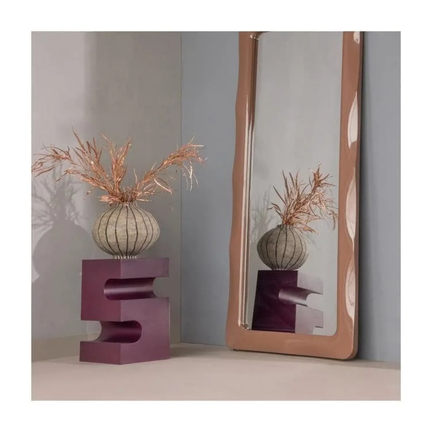 WOOOD Bijzettafels|Jessa Bijzettafel Paars 30cm