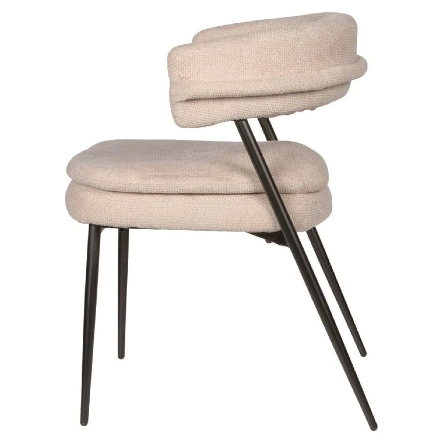 PTMD Eetkamerstoelen|Jess Eetkamerstoel Crème