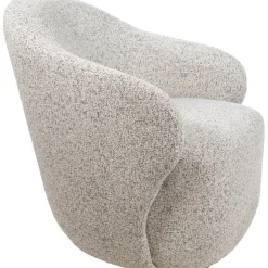 Mysons Fauteuils|Jessey draaifauteuil Lichtgrijs