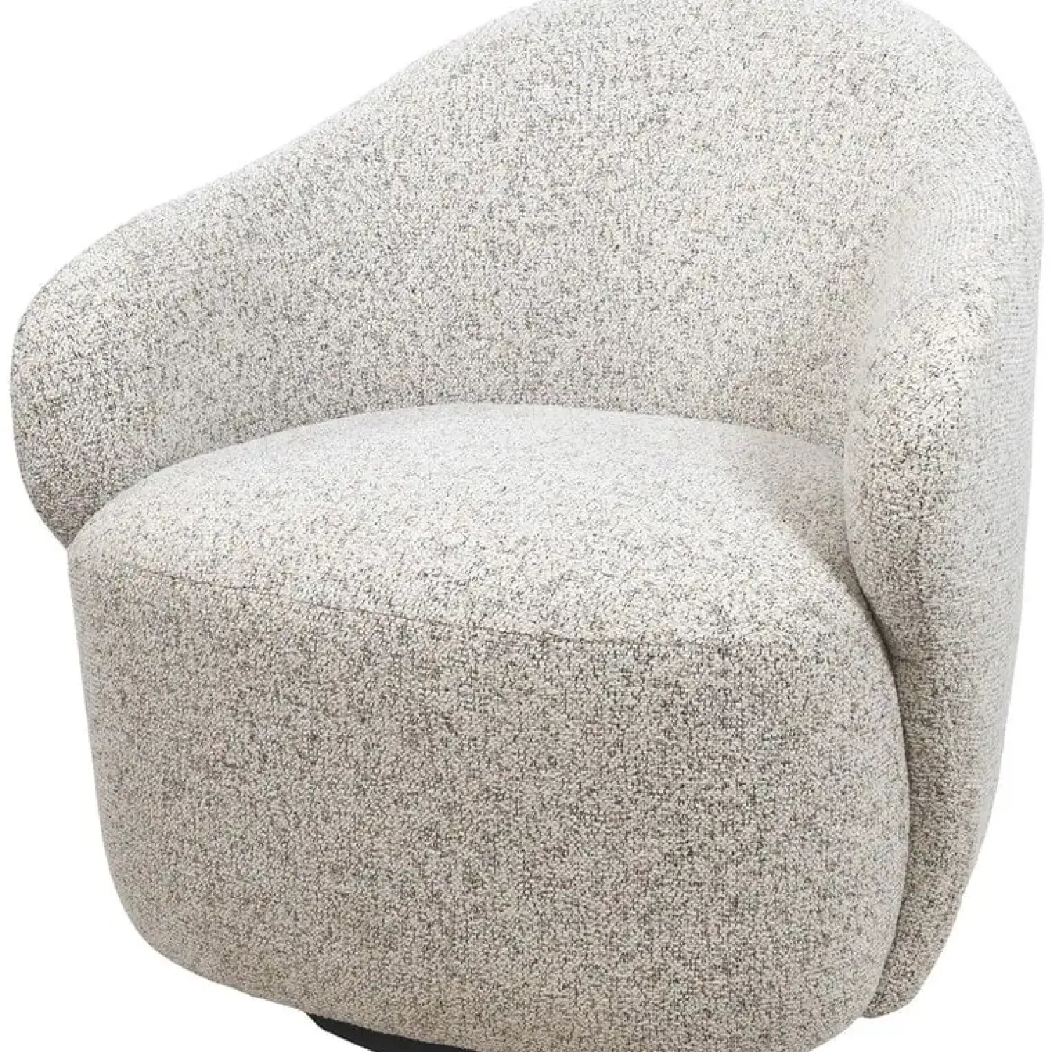 Mysons Fauteuils|Jessey draaifauteuil Lichtgrijs