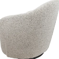 Mysons Fauteuils|Jessey draaifauteuil Lichtgrijs