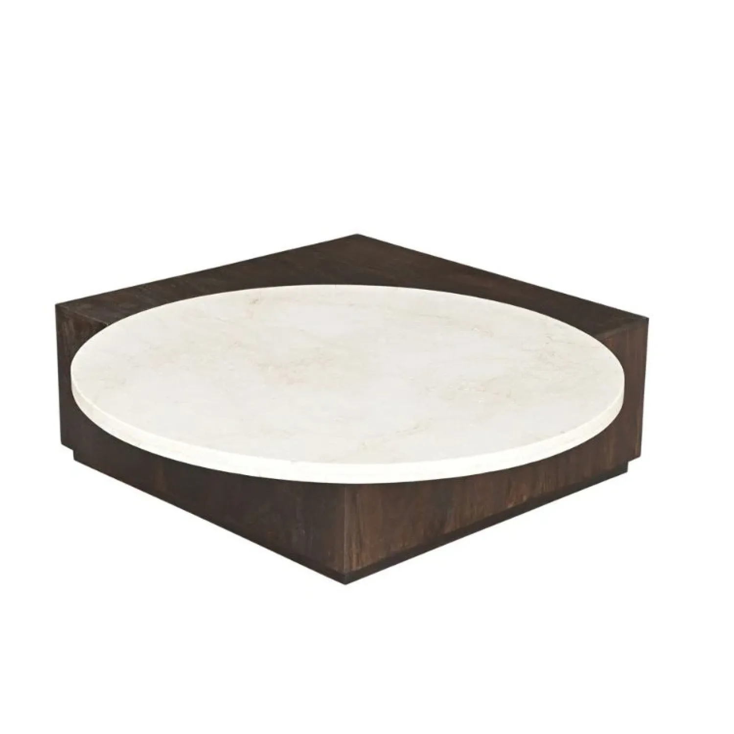 Furndea Salontafels|Jessie Salontafel Bruin Marmer 103 cm