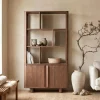 Vane Living Vakkenkasten|Boekenkasten|Jessy Boekenkast bruin 120cm