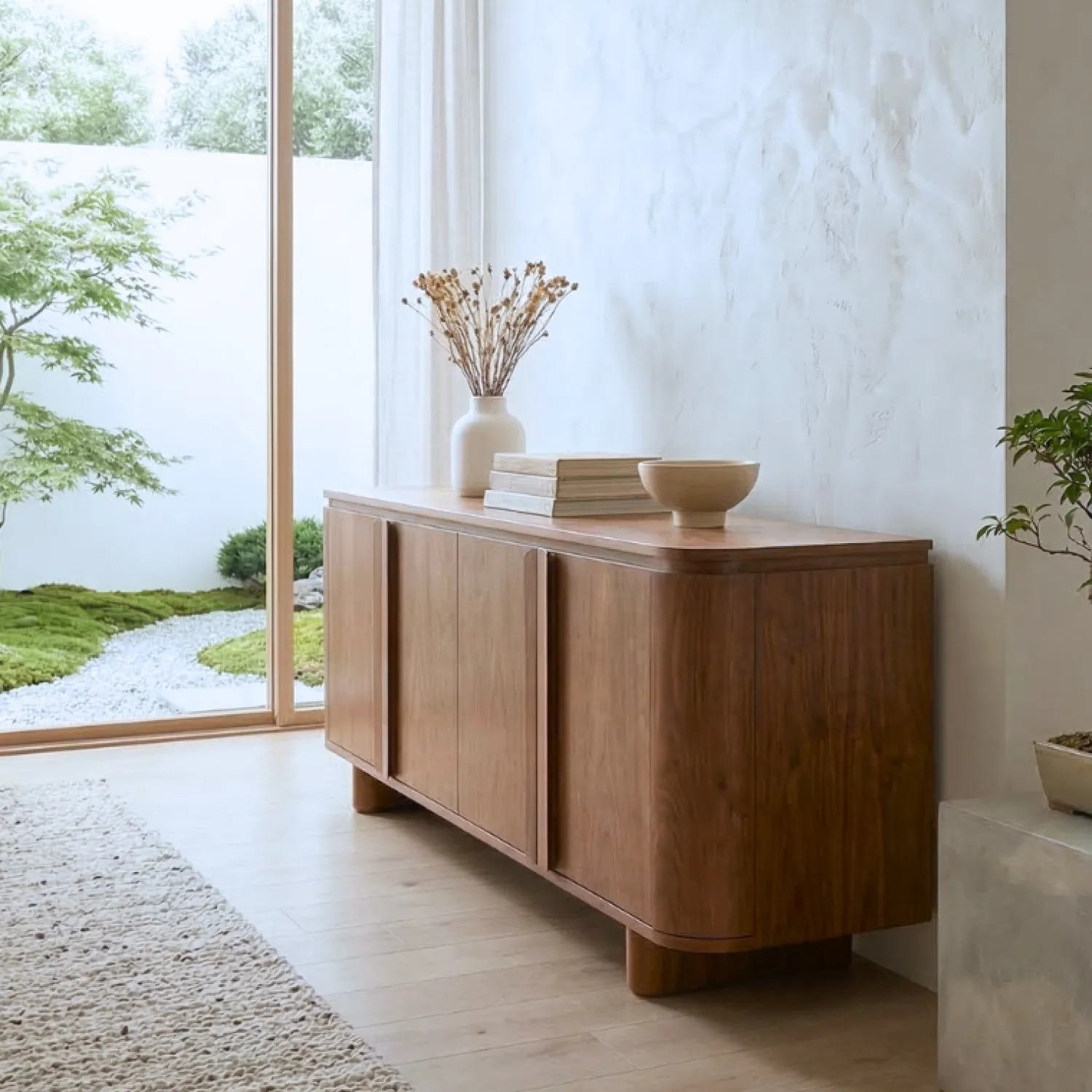 Vane Living Dressoirs|Industriele Kasten|Jessy Dressoir Bruin 200cm