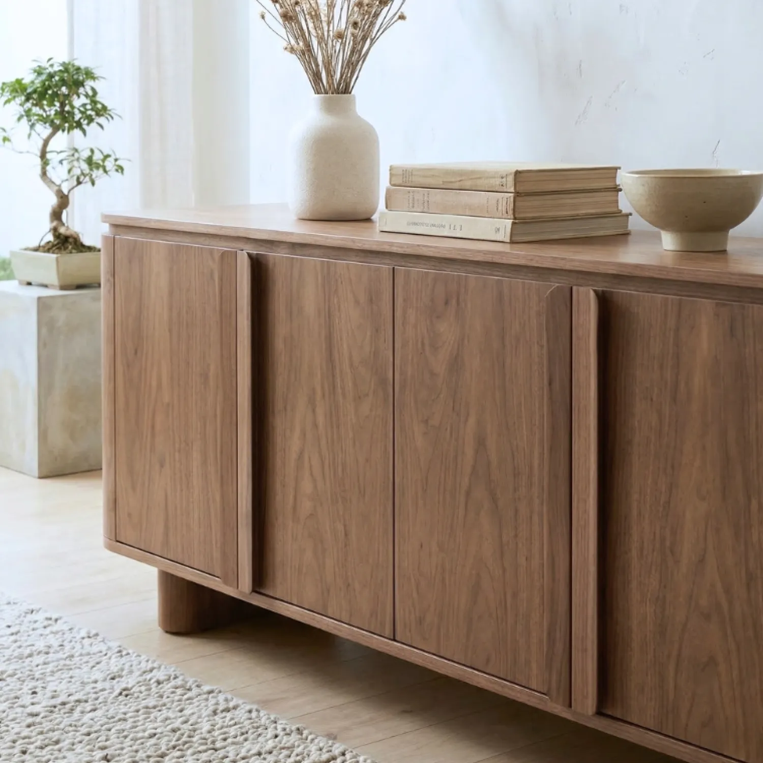Vane Living Dressoirs|Industriele Kasten|Jessy Dressoir Bruin 200cm