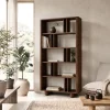 Vane Living Wandkasten|Vakkenkasten|Jessy Open kast walnoot 110cm