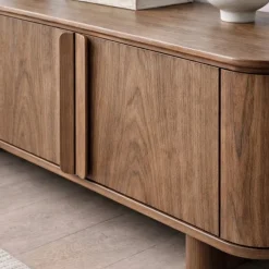 Vane Living Industriele Kasten|Tv Meubels|Jessy Tv Meubel Bruin 195 cm