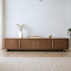 Vane Living Industriele Kasten|Tv Meubels|Jessy Tv Meubel Bruin 235 cm