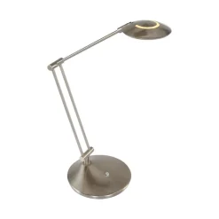 Steinmex Bureaulampen|Jim 1-lichts Bureaulamp Staal