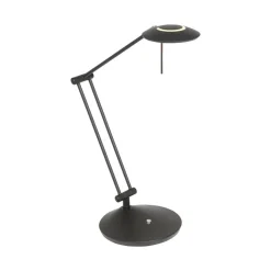 Steinmex Bureaulampen|Jim 1-lichts Bureaulamp Zwart