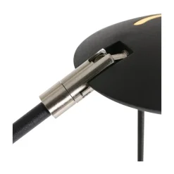 Steinmex Bureaulampen|Jim 1-lichts Bureaulamp Zwart