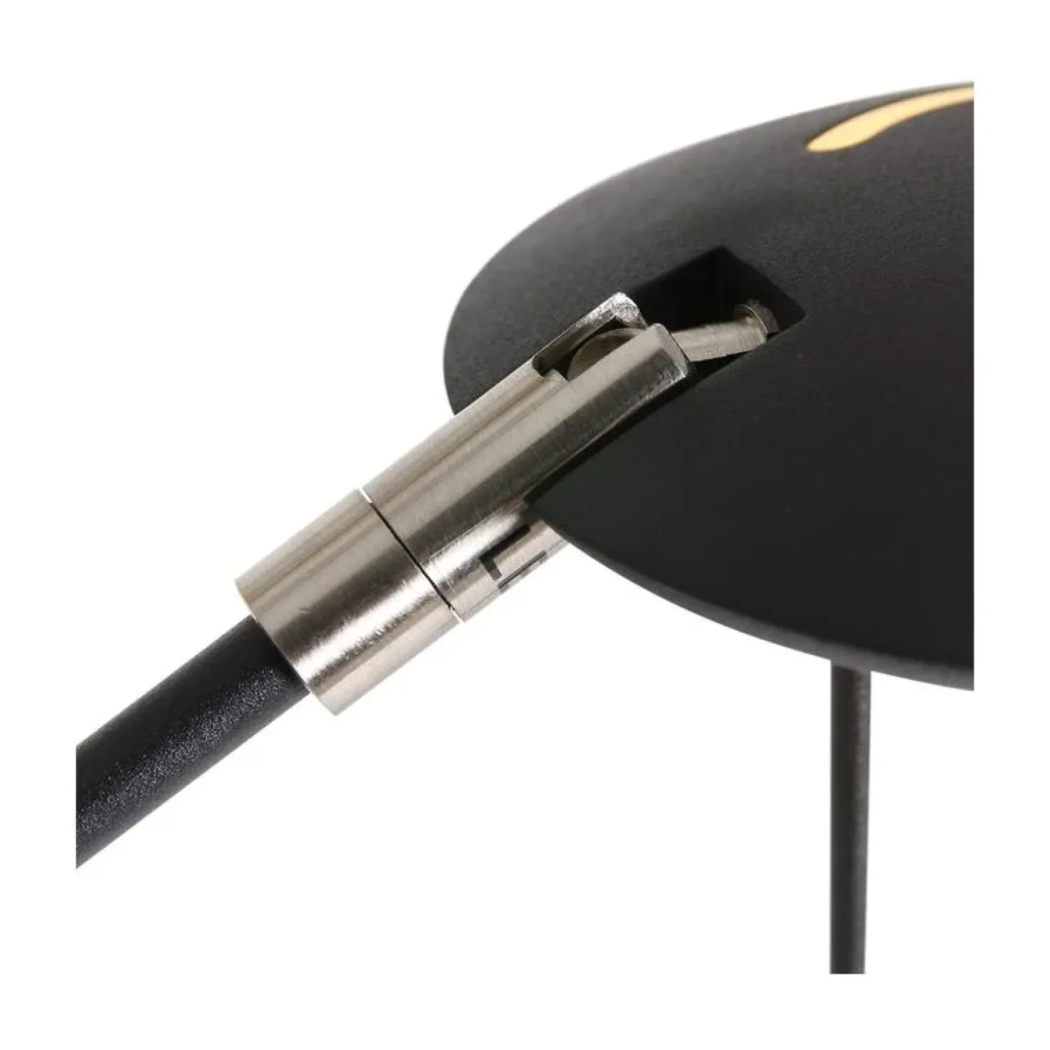 Steinmex Bureaulampen|Jim 1-lichts Bureaulamp Zwart