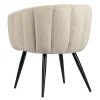 Pole to Pole Eetkamerstoelen|Jodie Eetkamerstoel Beige