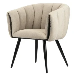 Pole to Pole Eetkamerstoelen|Jodie Eetkamerstoel Beige