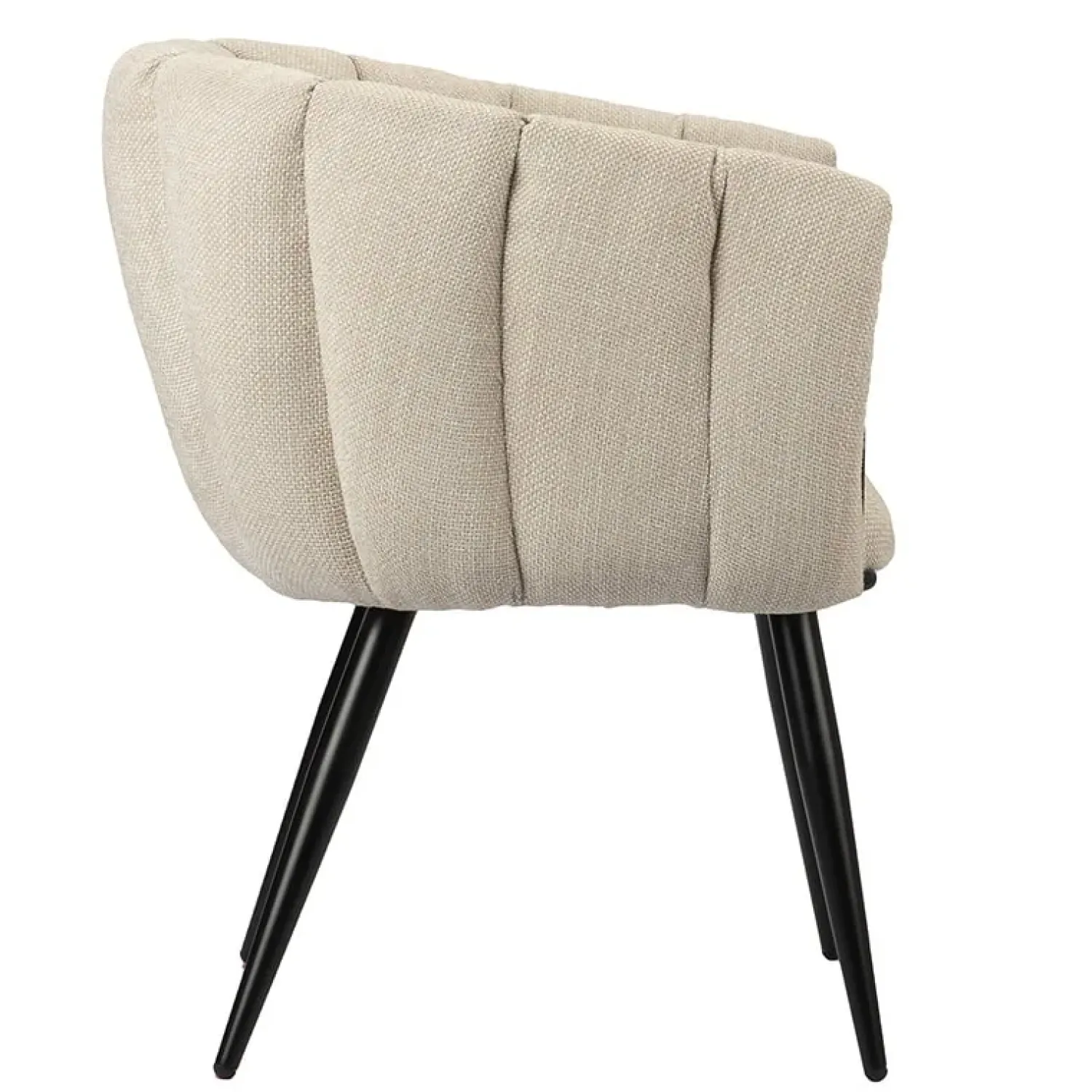 Pole to Pole Eetkamerstoelen|Jodie Eetkamerstoel Beige