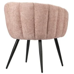 Pole to Pole Eetkamerstoelen|Jodie Eetkamerstoel Pastelroze