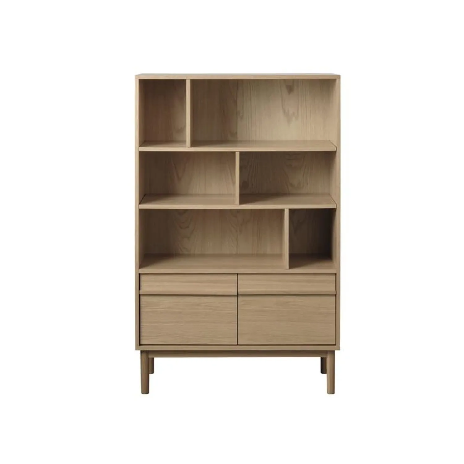 LykkeHome Boekenkasten|Industriele Kasten|Joey Boekenkast naturel 90cm