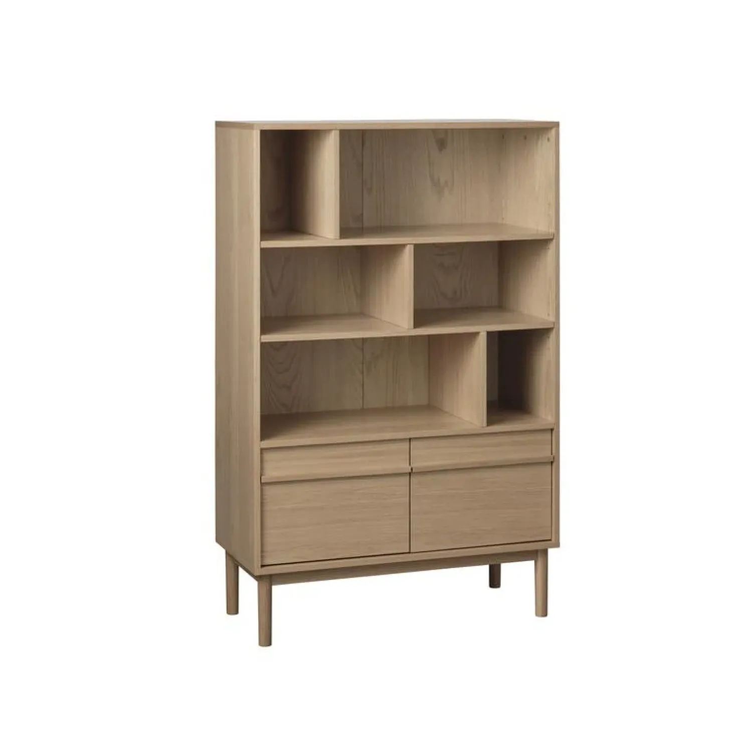 LykkeHome Boekenkasten|Industriele Kasten|Joey Boekenkast naturel 90cm