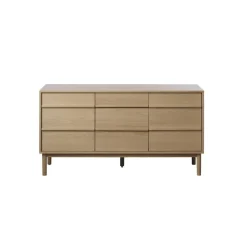 LykkeHome Dressoirs|Industriele Kasten|Joey Dressoir naturel 140cm