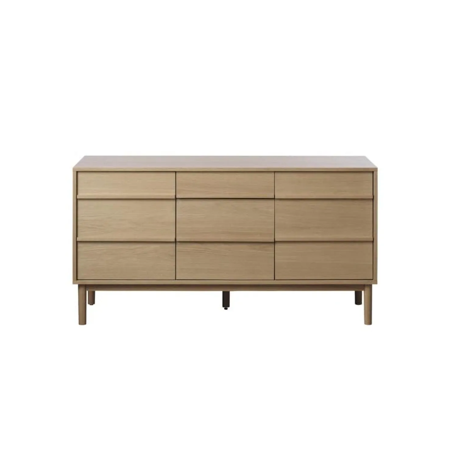 LykkeHome Dressoirs|Industriele Kasten|Joey Dressoir naturel 140cm