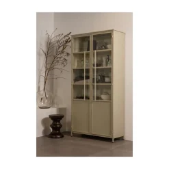 WOOOD Bijzettafels|Jonah Bijzettafel mangohout donkerbruin 30cm