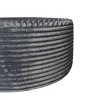 Furndea Hockers|Jonah Hocker Antraciet Ribstof 80cm