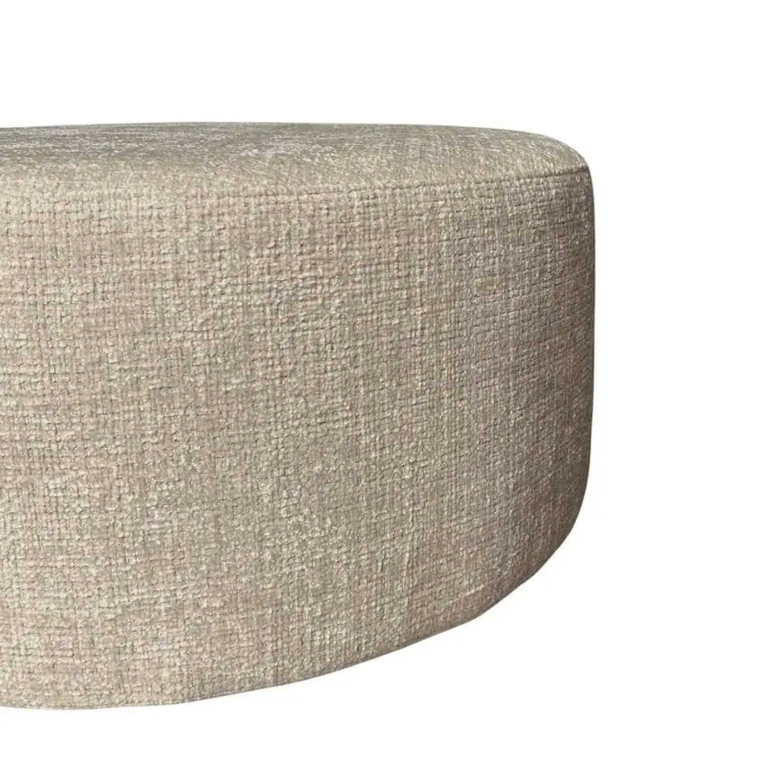Furndea Hockers|Jonah Hocker Taupe Stof 80cm