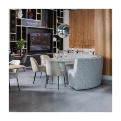 WOOOD Eettafels|Jorre Eettafel MDF antiek beige 120cm