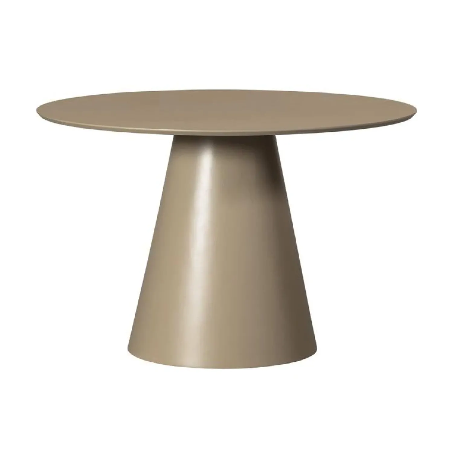 WOOOD Eettafels|Jorre Eettafel MDF militair bruin 120cm