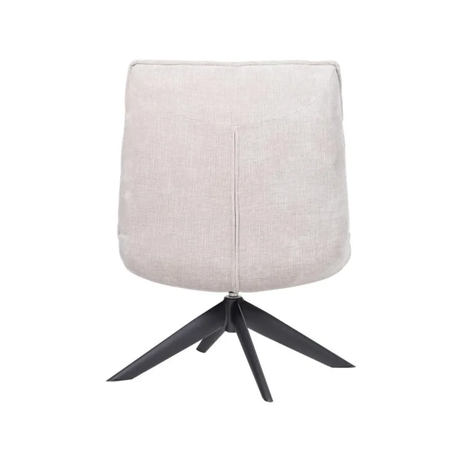 WOOOD Fauteuils|Jouke Draaifauteuil Chenille Naturel