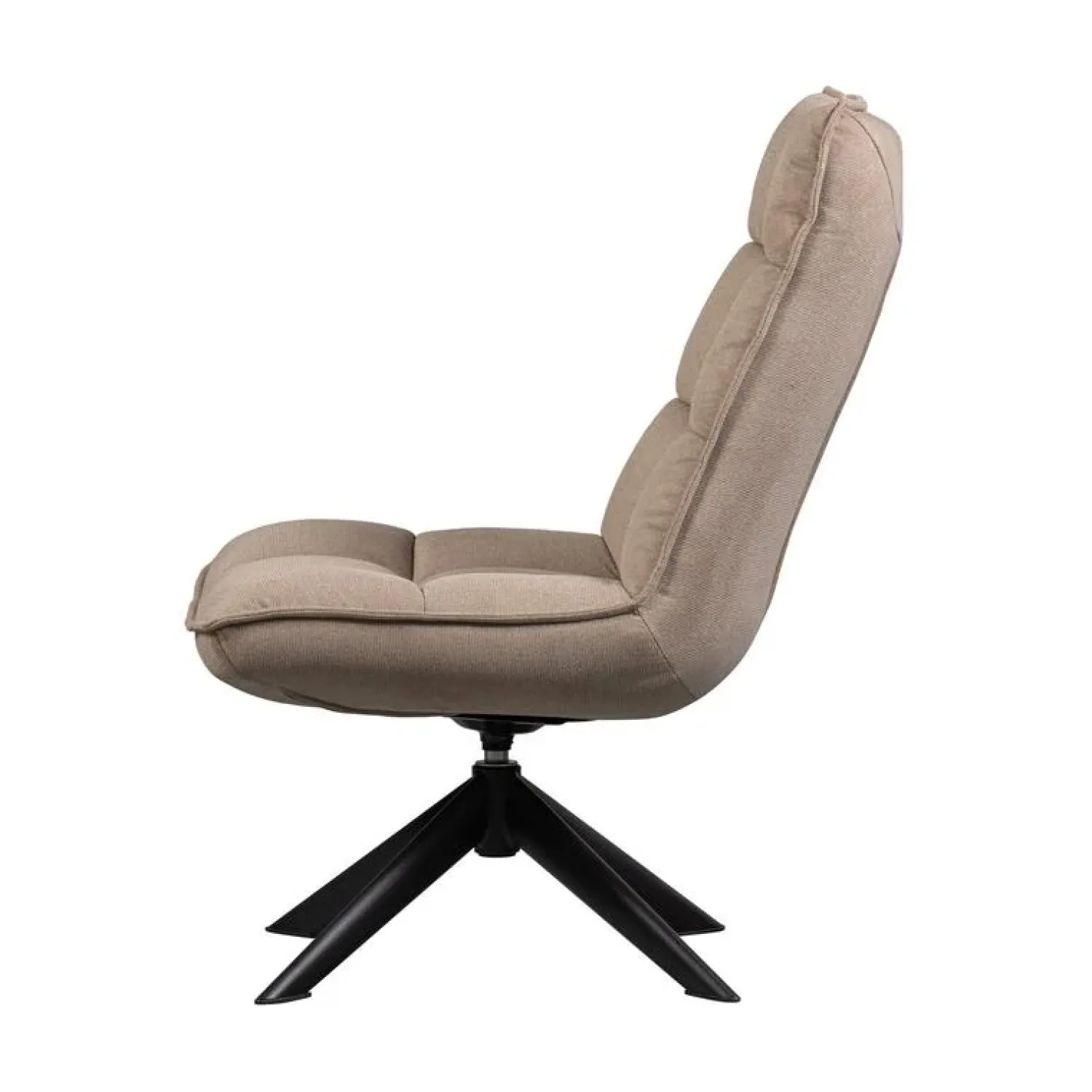 WOOOD Fauteuils|Jouke Draaifauteuil zand