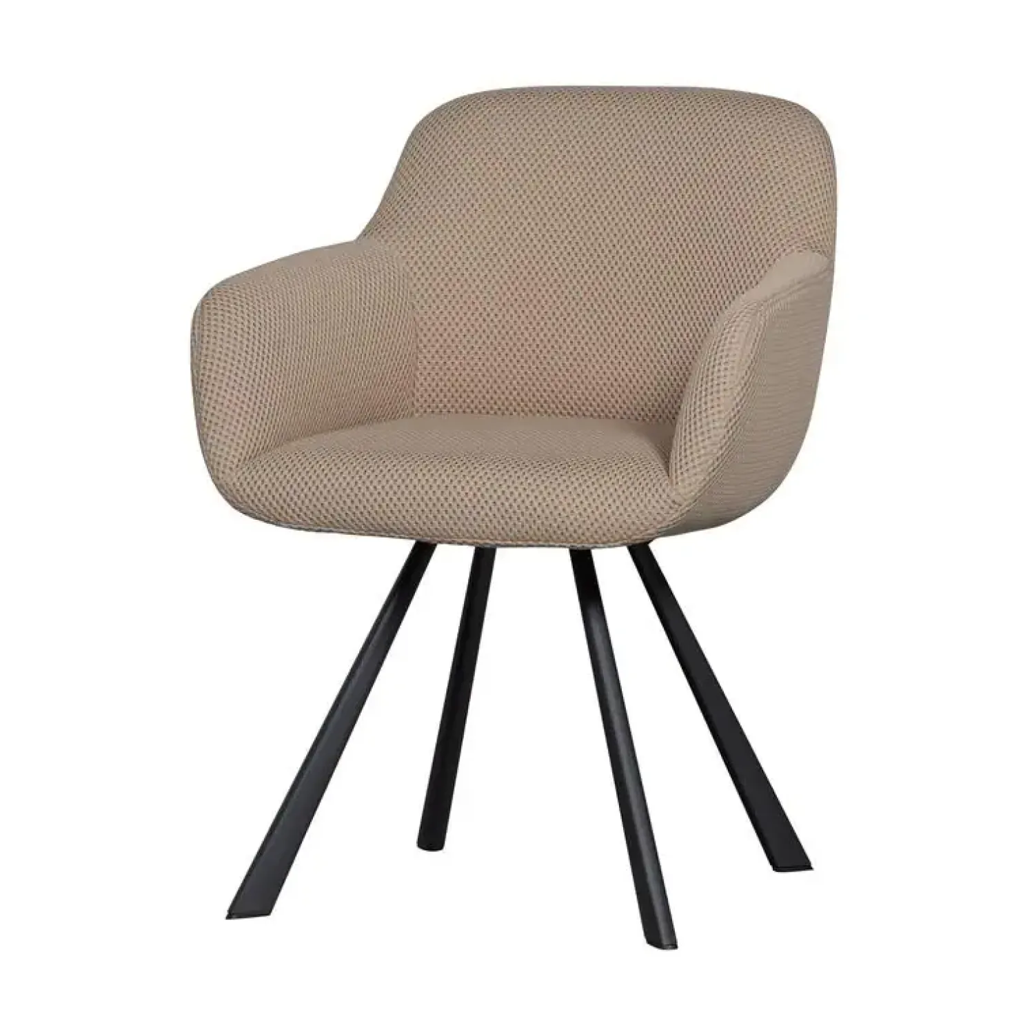 WOOOD Eetkamerstoelen|Juno Eetkamerstoel mesh naturel
