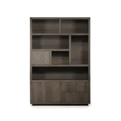 Eleonora Vakkenkasten|Boekenkasten|Kabinet Helsinki Bruin 150x220cm