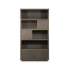 Eleonora Vakkenkasten|Boekenkasten|Kabinet Helsinki Bruin 120x220cm