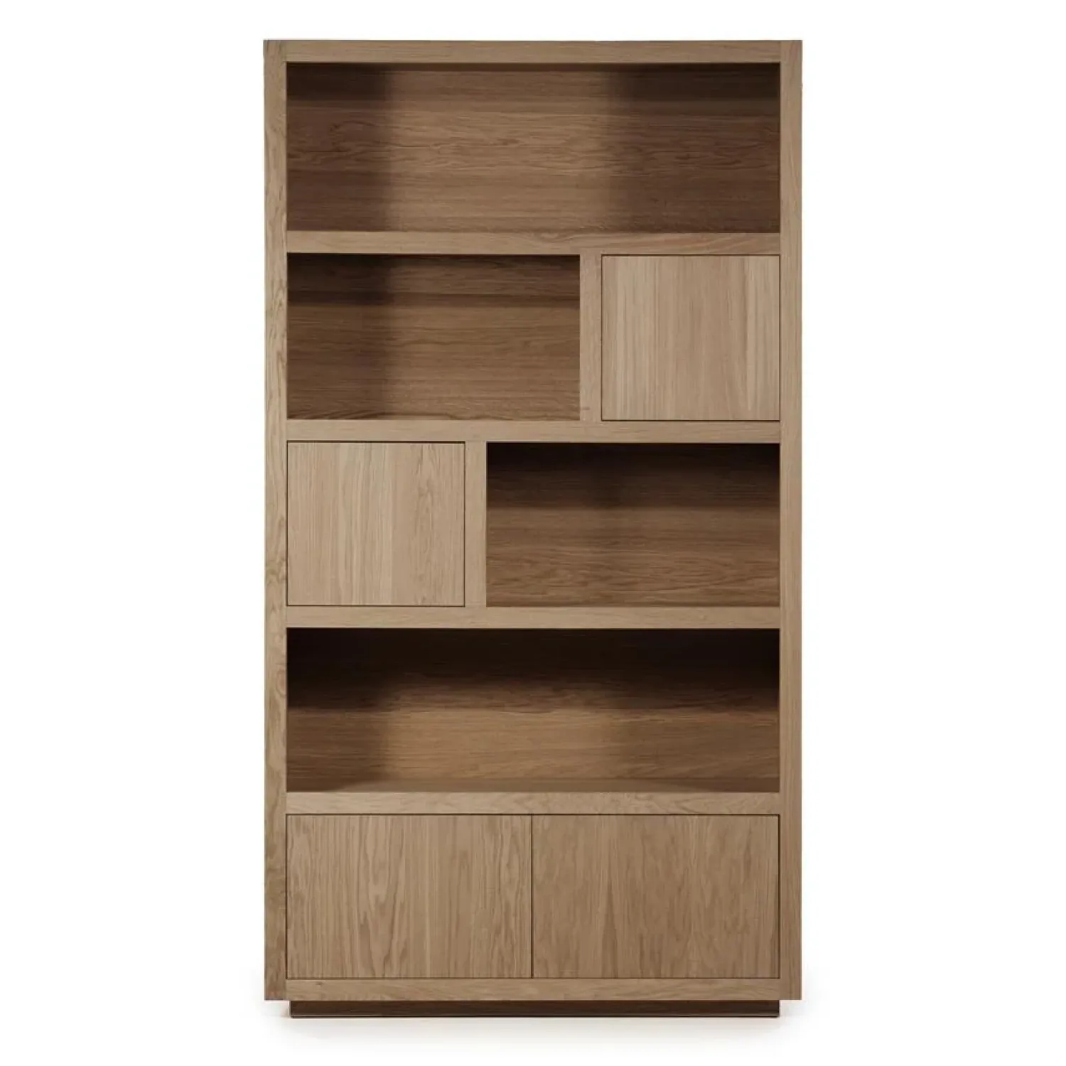 Eleonora Vakkenkasten|Boekenkasten|Kabinet Helsinki Lichtbruin 120x220cm