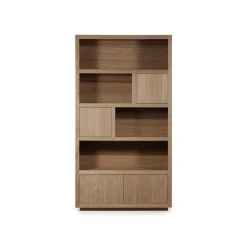 Eleonora Vakkenkasten|Boekenkasten|Kabinet Helsinki Lichtbruin 120x220cm
