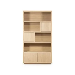 Eleonora Vakkenkasten|Boekenkasten|Kabinet Helsinki Naturel 120x220cm