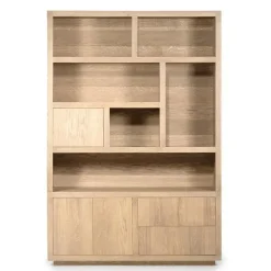 Eleonora Vakkenkasten|Boekenkasten|Kabinet Helsinki Naturel 150x220cm