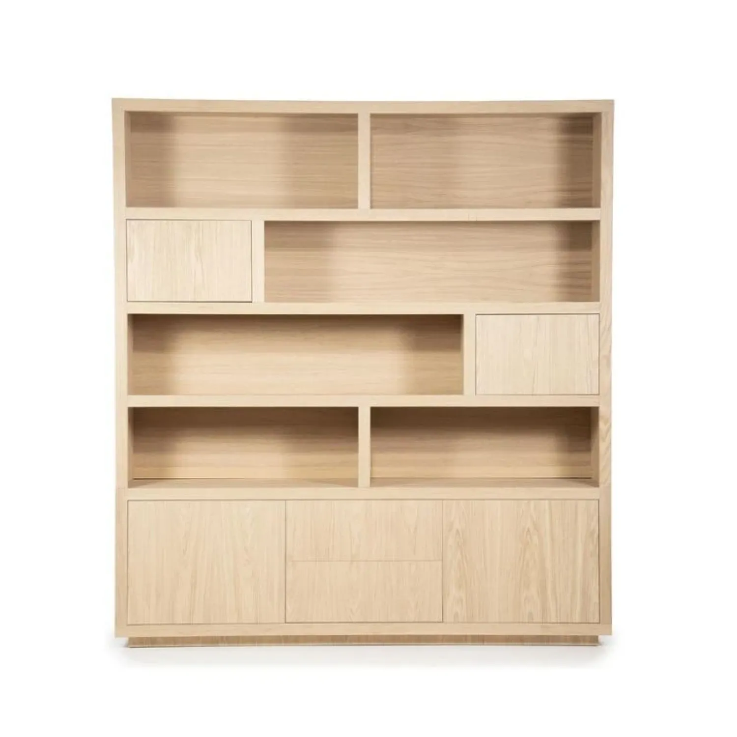 Eleonora Vakkenkasten|Boekenkasten|Kabinet Helsinki Naturel 200x220cm