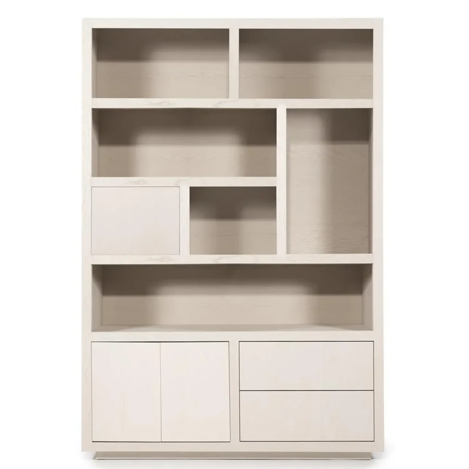 Eleonora Vakkenkasten|Boekenkasten|Kabinet Helsinki Taupe 150x220cm