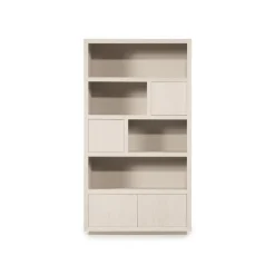Eleonora Vakkenkasten|Boekenkasten|Kabinet Helsinki Taupe 120x220cm