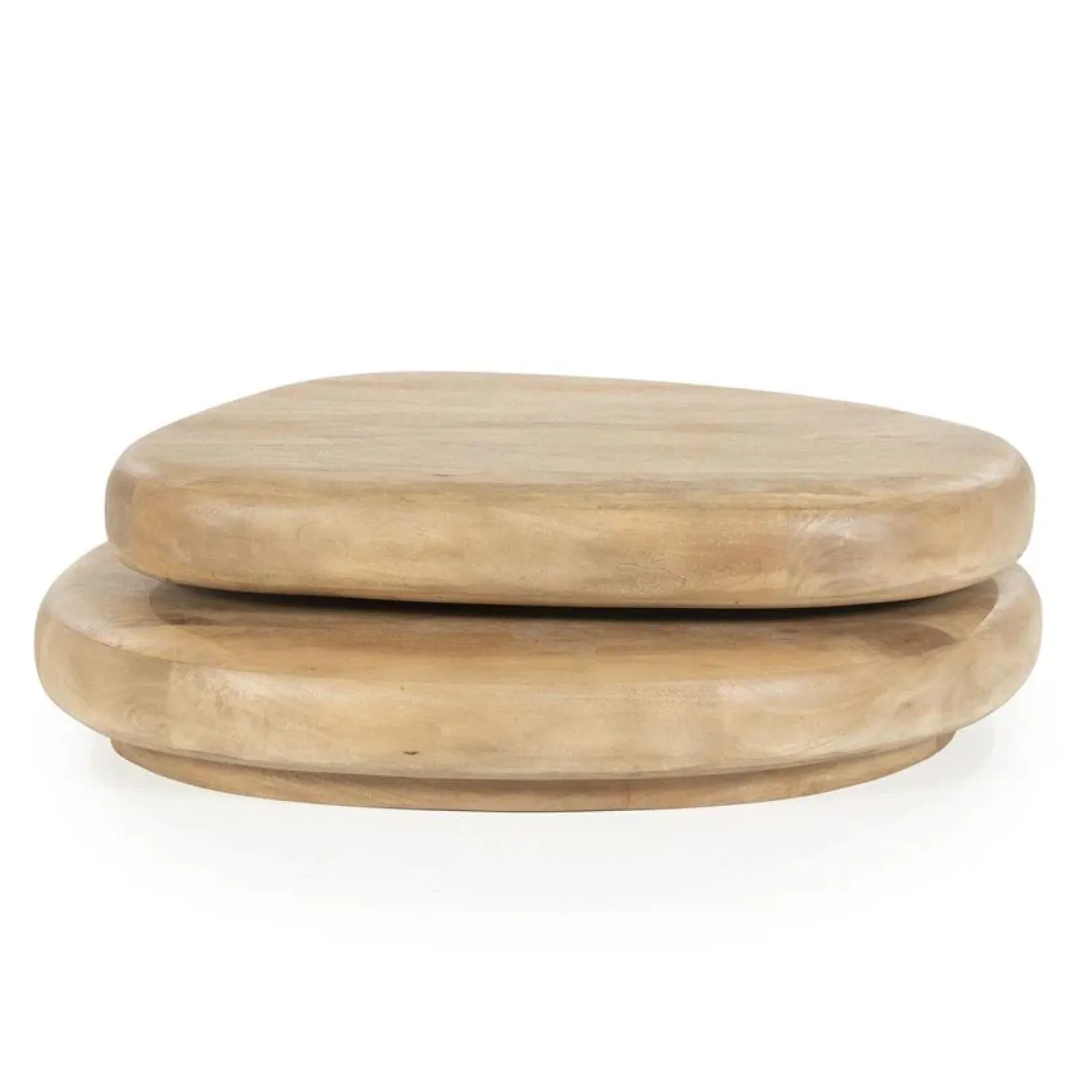 By Boo Salontafels|Kabo Salontafel set Mangohout lichtbruin 100cm