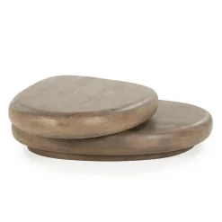 By Boo Salontafels|Kabo Salontafel set Mangohout bruin 100cm