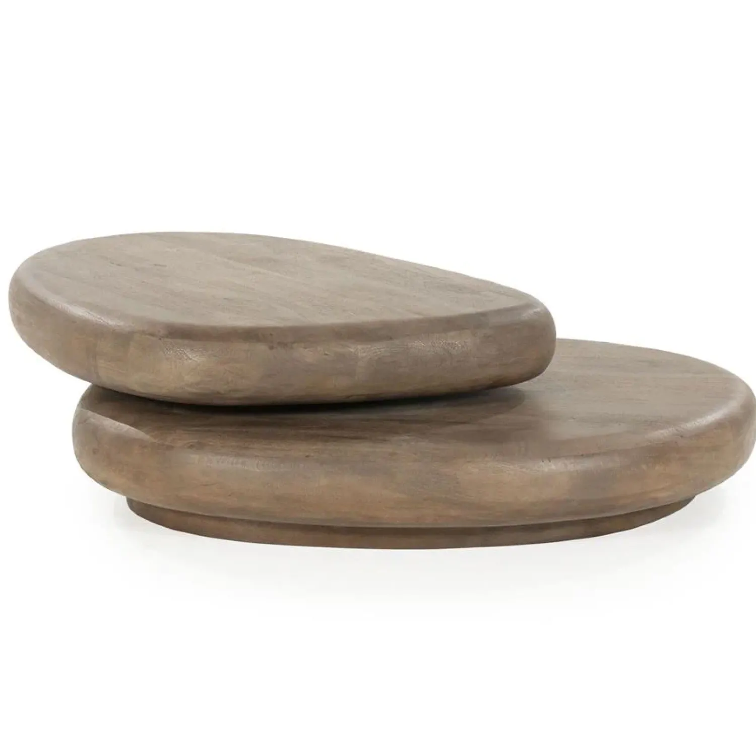 By Boo Salontafels|Kabo Salontafel set Mangohout bruin 100cm