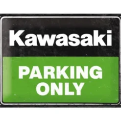 Cavetown Metalen Borden|Kawasaki Parking - metalen bord