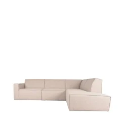 Label51 Hoekbanken|Loungebanken|Kay Bank 5-zits Naturel Boucle Rechts
