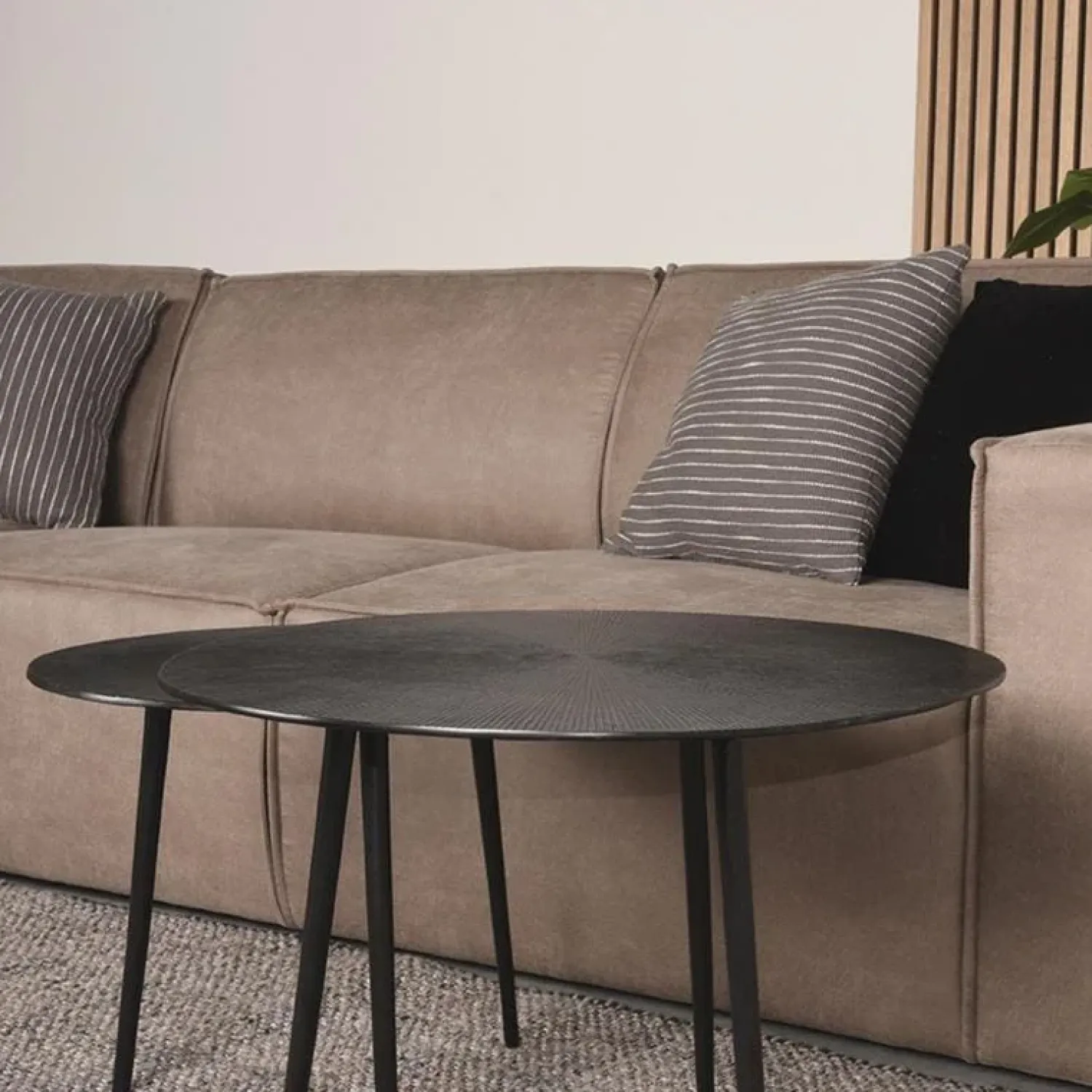 Label51 Hoekbanken|Loungebanken|Kay Bank 5-zits Taupe Links