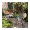 WOOOD Tuinstoelen|Kazoun Tuin loungestoel wicker oranje