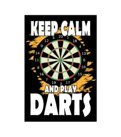 Metal Signs Metalen Borden|Keep calm and play darts - metalen bord
